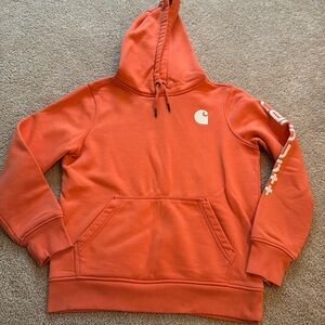 Excellent Condition Carhartt Sweatshirt - Orange.